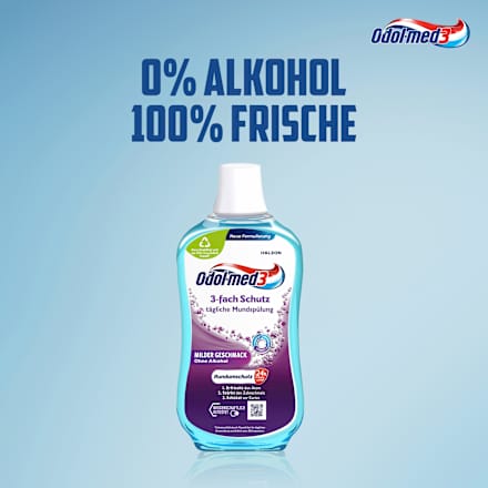 Mundspülung 3-fach Schutz Odol med 3