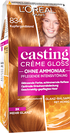 Intensivtönung 834 Kupfergold, 1 St L'ORÉAL PARiS CASTING Crème Gloss