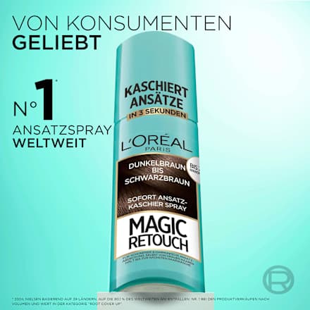 Ansatzspray Schwarz L'ORÉAL PARiS MAGIC RETOUCH
