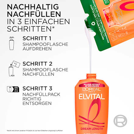 Shampoo Dream Lengths Nachfüllpack L'ORÉAL PARiS