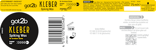 Haarwachs Kleber Spiking Wax got2b