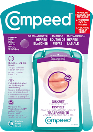 Herpesbläschen Patch Compeed