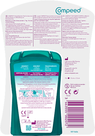 Herpesbläschen Patch Compeed