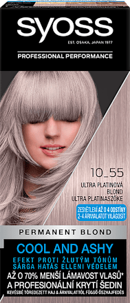 Farba na vlasy Cool Color- 10-55 ultra platinová blond syoss
