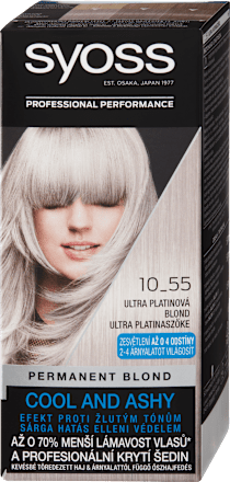Farba na vlasy Cool Color- 10-55 ultra platinová blond syoss