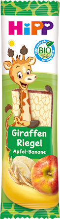 Fruchtriegel Apfel-Banane-Hafer Giraffe ab 1 Jahr HiPP