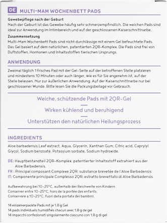 Wochenbett Pads MULTI-MAM
