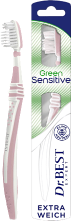 Zahnbürste Expert Green Sensitive Extra Weich sortiert Dr. BEST