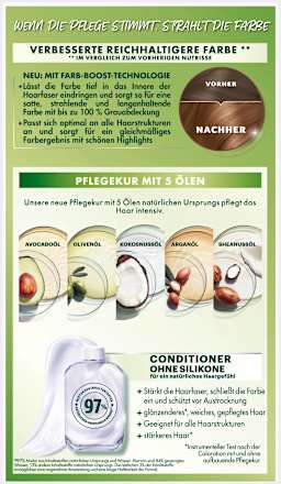 Nutrisse Creme Haarfarbe - Nr. 63 dunkles Goldblond GARNIER NUTRISSE
