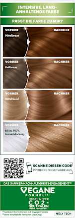 Nutrisse Creme Haarfarbe - Nr. 63 dunkles Goldblond GARNIER NUTRISSE