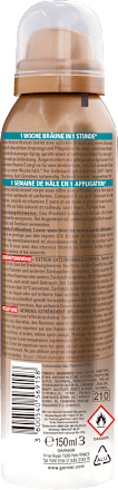 Selbstbräuner Spray natural bronzer Garnier Ambre Solaire