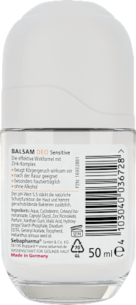 Deo Roll-on Balsam sensitive sebamed