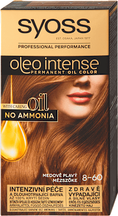 Farba na vlasy - 8-60 medová blond Syoss Oleo Intense