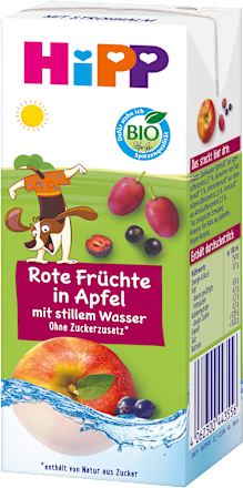 Saft Rote Früchte in Apfel mit stillem Wasser ab 1 Jahr HiPP