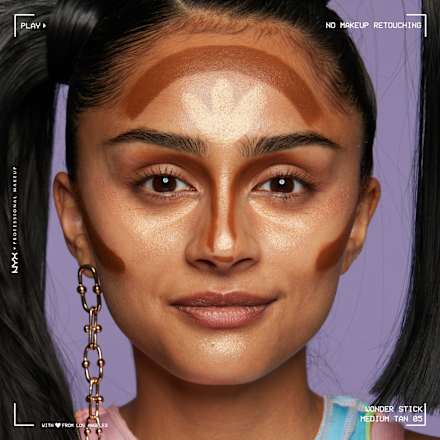 Contouringstift Wonder Dual Face Lift Medium Tan 05 NYX PROFESSIONAL MAKEUP