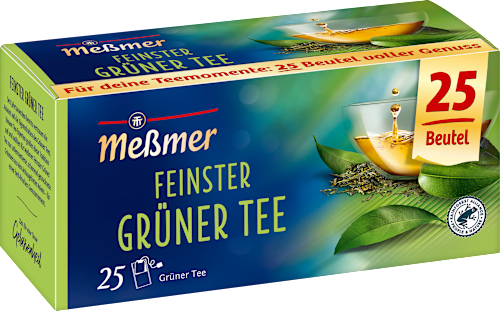 Grüner Tee (25 Beutel) Meßmer