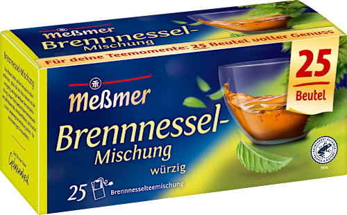 Kräutertee Brennnessel-Mischung (25 Beutel) Meßmer