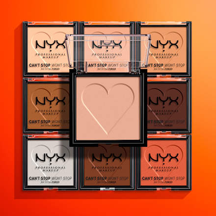 Puder Can't Stop Won't Stop Mattifying Tan 06 NYX PROFESSIONAL MAKEUP