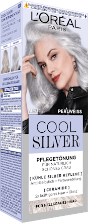 Haartönung Cool Silver 02 Perlweiss L'ORÉAL PARIS COOL SILVER