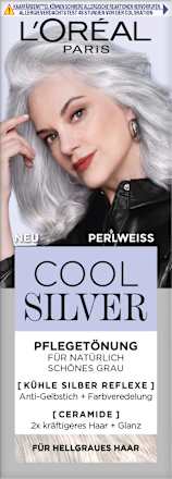 Haartönung Cool Silver 02 Perlweiss L'ORÉAL PARIS COOL SILVER