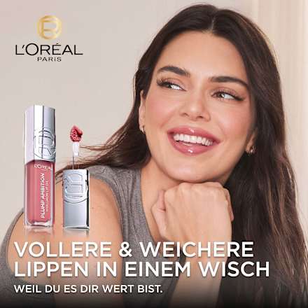 Lippenöl Plump Ambition 101 Crystal Clear L'ORÉAL PARiS