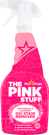 THE MIRACLE LAUNDRY OXI STAIN REMOVER sredstvo protiv fleka sa odeće THE PINK STUFF