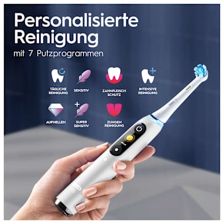 Elektrische Zahnbürste iO Series 9 White Alabaster  Oral-B