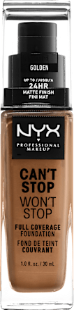 Foundation Can't Stop Won't Stop 24-Hour Golden 13 NYX PROFESSIONAL MAKEUP