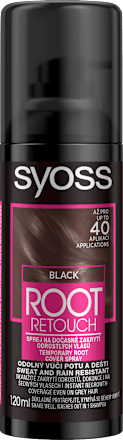 Sprej na odrasty Root Retouch - Black syoss