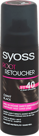 Sprej na odrasty Root Retouch - Black syoss