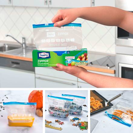 Zipper Allzweckbeutel 1 L Toppits