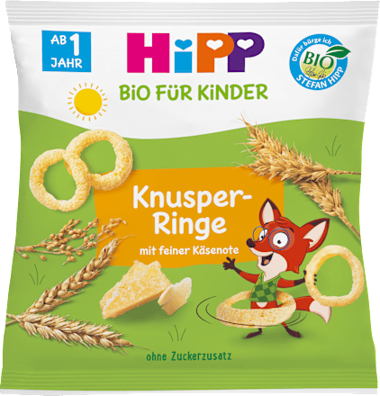 Kindersnack Knusper-Ringe, ab 1 Jahr HiPP