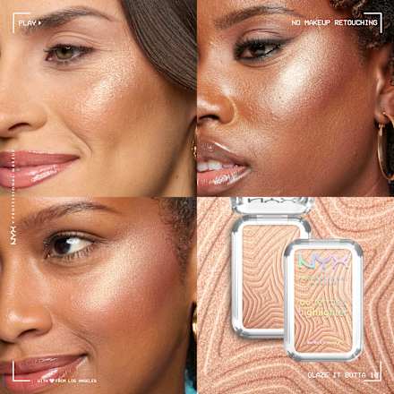 Highlighter Buttermelt 10 Glaze It Butta NYX PROFESSIONAL MAKEUP
