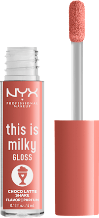 Lipgloss This Is Milky Gloss 19 Choco Latte Shake  NYX PROFESSIONAL MAKEUP