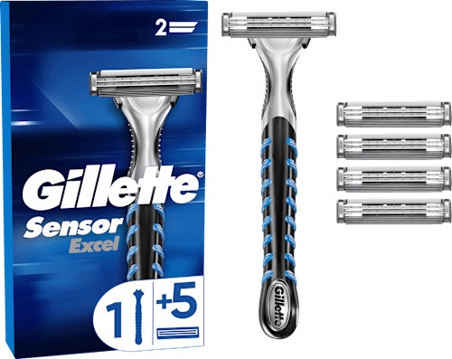 Rasierer, Sensor Excel Gillette