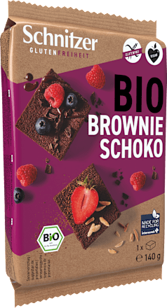 Brownie Schoko (1 Stück) Schnitzer