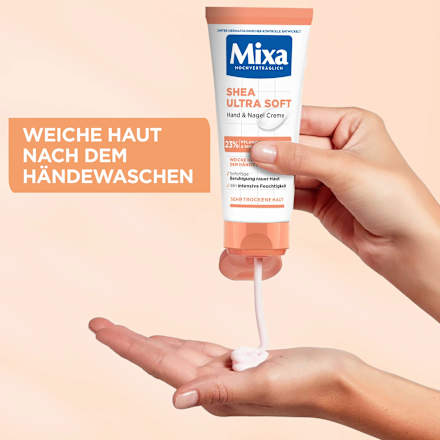 Hand- & Nagelcreme Shea ultra soft mit Glycerin Mixa