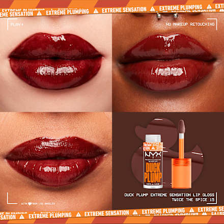 Lipgloss Duck Plump 15 Twice the Space NYX PROFESSIONAL MAKEUP