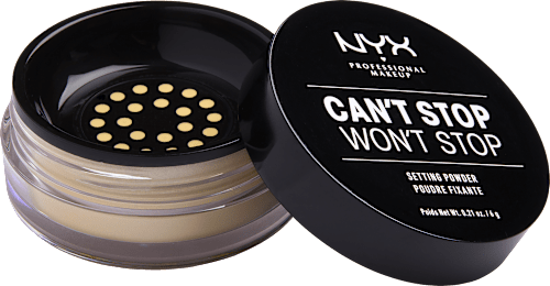 Loses Puder Can't Stop Won't Stop Setting Banana 06 NYX PROFESSIONAL MAKEUP