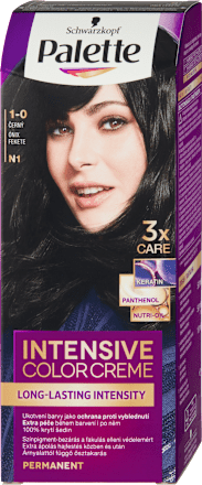 Farba na vlasy - 1-0 čierna Palette INTENSIVE COLOR CREME