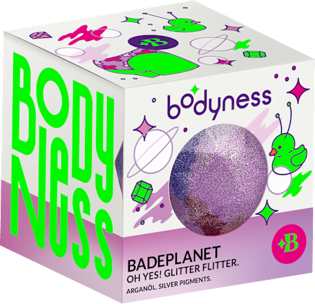 Badebombe Badeplanet sortiert BODYNESS