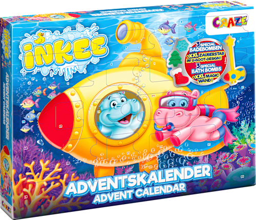 Adventskalender INKEE Badespaß CRAZE