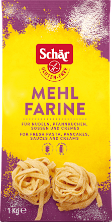 Mehl für Nudeln, Pfannkuchen, Soßen und Cremen Schär