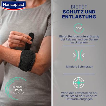 Bandage für den Tennis-Ellenbogen Hansaplast