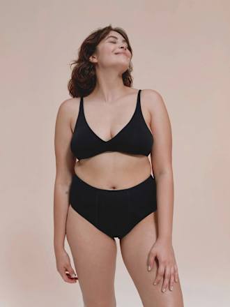 Periodenunterwäsche Nachtmodell schwarz, Gr. L snuggs