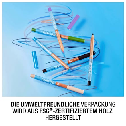 Eyeliner Clean & Free 005 Creamy White MANHATTAN Cosmetics