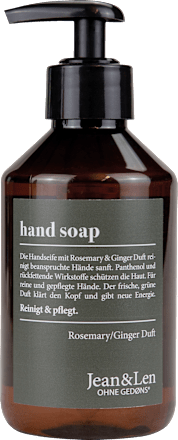 Flüssigseife Rosemary & Ginger Jean&Len