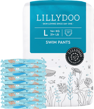 Schwimmwindeln Gr. L (14+ kg) Lillydoo