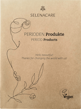 Periodenunterwäsche Bikini-Top Teens Sailor Blue, Gr. 164 SELENACARE