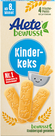 Kinderkekse ab dem 8. Monat Alete bewusst